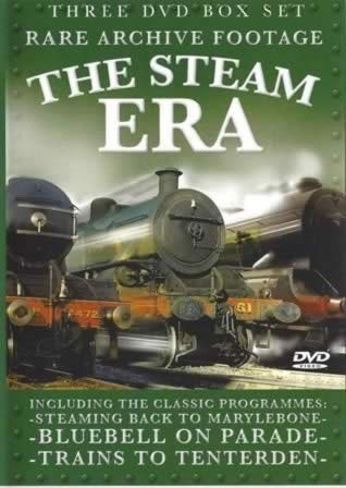 The Steam Era - Rare Archive Footage, Triple DVD Collection
