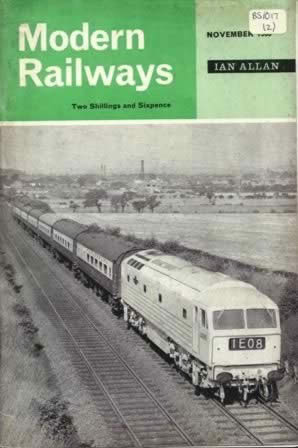 Modern Railways Magazine Nov 1963