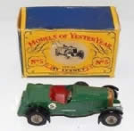 Lesney: Matchbox: Models of Yesteryear: Model 1929 Le Mans Bentley Car