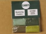 Carr's Modelling Products: Spring Greens Weathering Powders