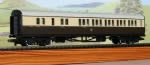 Hornby: OO Gauge: GWR brake 3rd Class Coach - Ref R457