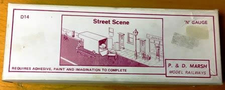 P&D Marsh: N Gauge: Street Scene Kit