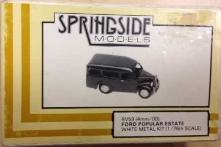 Springside: OO Gauge: Ford Popular Estate Car Kit