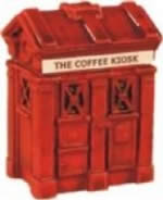 Harburn Hamlett: OO Gauge: Coffee Kiosk, Red