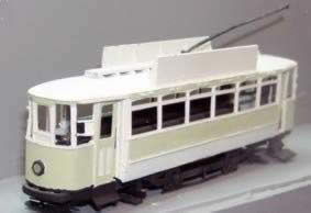P&D Marsh: OO Gauge: Tividale Single Deck Tram Car