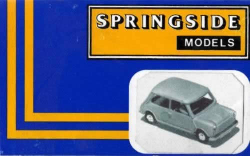 Springside: OO Gauge: Mini Saloon Car Kit