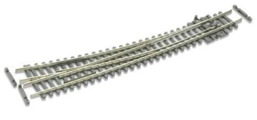 Peco: N Gauge: Electrofrog Turnout/Cross Code 55 Curved Double Radius Right Hand