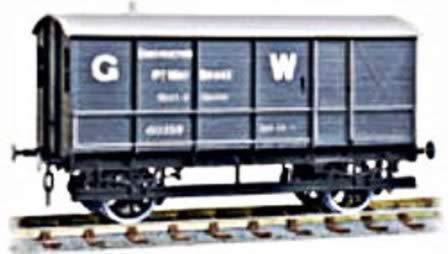 Peco: O Gauge: GWR Permanent Way Brake Van Kit