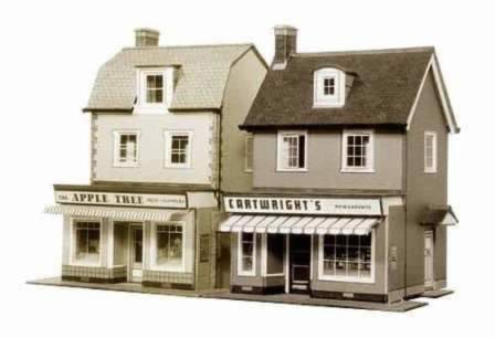 Superquick: Model Kit: Two Country Town Shops