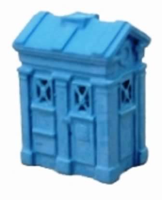 Harburn Hamlett: OO Gauge: Scottish Police Box, Blue