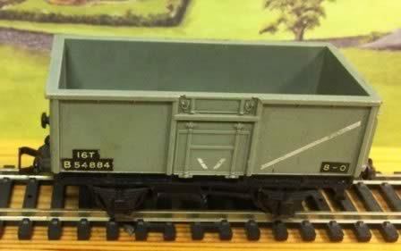 Hornby: Dublo OO Gauge: 16T Mineral Wagon 'B54884'