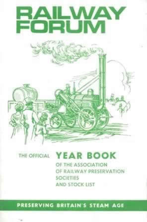 Railway Forum - ARPS Year Book And Stock List