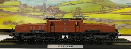 Atlas Collections: SBB Krokodil Model on Plinth