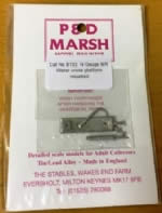 P&D Marsh: N Gauge: MR Water Crane Platform Mounted