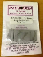 P&D Marsh: N Gauge: Diesel Fueling Point Pump House