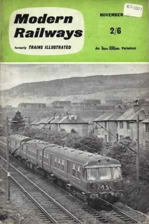 Modern Railways Magazine Nov 1962