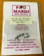 P&D Marsh: N Gauge: Pack Of Small Road/Car Park Cones