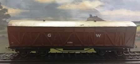 Kit Built: O Gauge: GWR Bogie Van