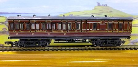 Kit Built: OO Gauge: LMS 3rd Class Coach