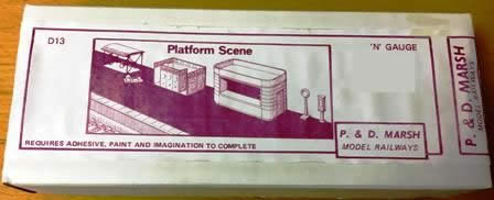 P&D Marsh: N Gauge: Platform Scene Kit