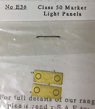 Craftsman: OO Gauge: BR Class 50 Maker Light Panels