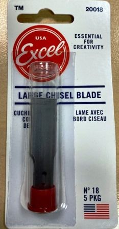 Excel: 20018: Large Chisel Blade