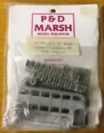 P&D Marsh: N Gauge: RM Double Decker Bus Introduced 1958