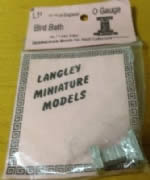 Langley: O Gauge: Bird Bath