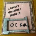 Langley: O Gauge: Large Victorian Window Plain