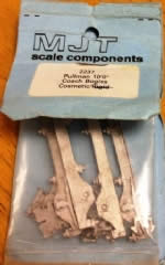 MJT Scale Components: OO Gauge: Pullman Coach Bogies Cosmetic