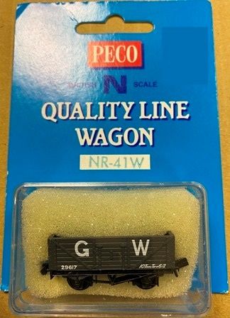 Peco: N Gauge: 10T GW 7 Plank Wagon