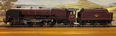 Kit Built: OO Gauge: DJH: OO Gauge: LMS Stanier Class 8P 