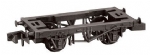 Peco: N Gauge: Rolling Stock Accessories: 9' Wheelbase Wooden Type Solebars Wagon Chassis Kit