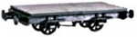 Peco: O-16.5 Narrow Gauge: Plastic Coach Chassis