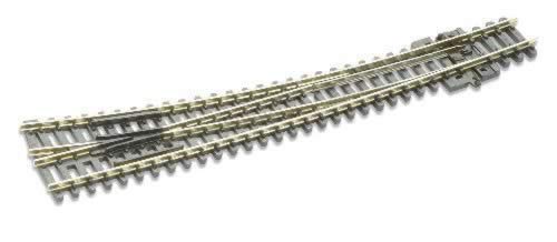 Peco: N Gauge: Insulfrog Turnout Code 80 Curved Double Radius Right Hand