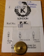 Peter K fittings: OO Gauge: GR Smokebox Door