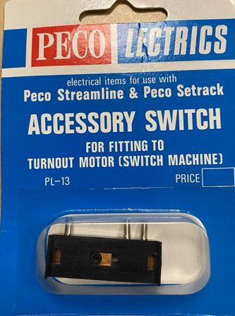 Peco: Lectrics: Accessory Switch