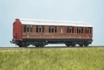 Ratio: OO Gauge: LMS (Ex MR) Clerestory Compartment Coach