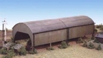 Ratio: OO/HO Gauge: Trackside Carriage Shed plastic model kit