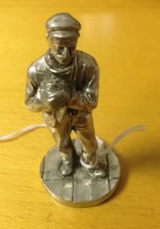 Royal Hampshire: Pewter Ornamental Model: Engineer Model