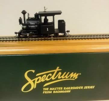 Spectrum: O Gauge: ON30 0-4-2 Porter Steam Locomotives 'Tioga Lumber Co'