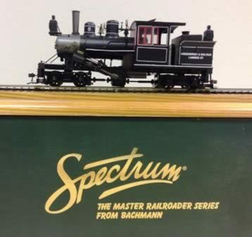 Spectrum: ON30 Gauge: 28 Ton Two Truck Class B Climax Locomotive 'Greenbrier & Big Run Lumber Co'