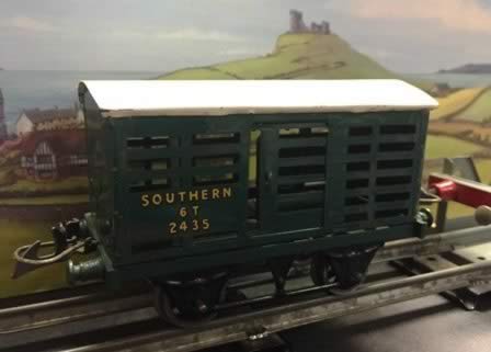 Hornby: O Gauge: Tinplate: No.1 Southern Milk Traffic Van 6T '2435'